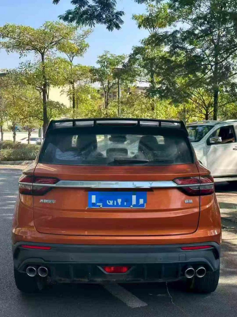 莆田19年吉利缤越9