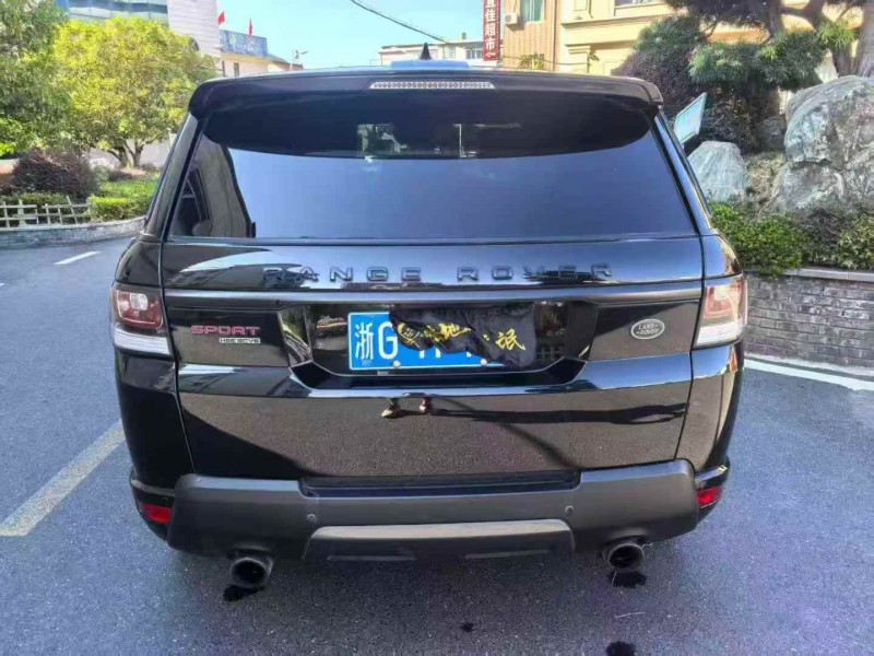 嘉兴18年路虎揽胜运动8