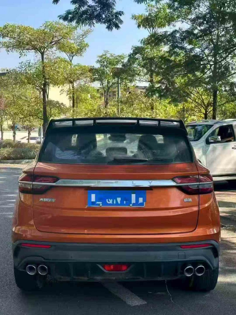 莆田19年吉利缤越9