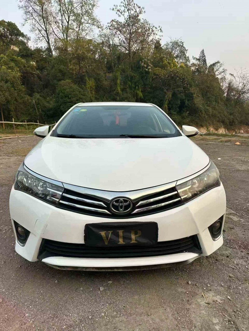 湘潭17年丰田卡罗拉1