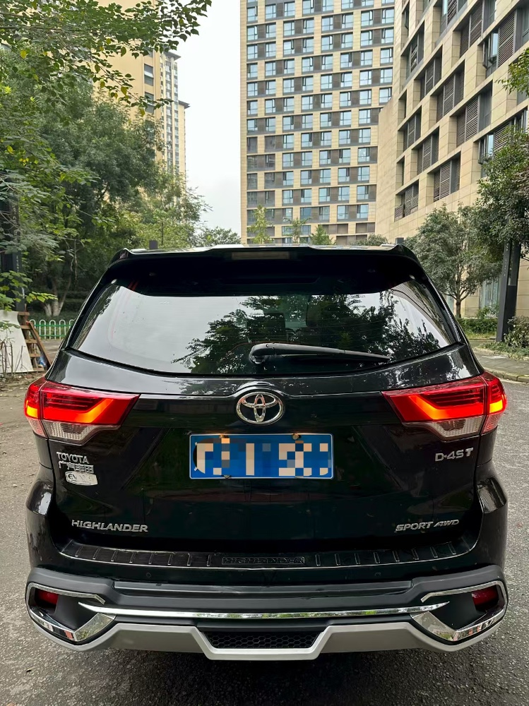 成都18年丰田汉兰达8