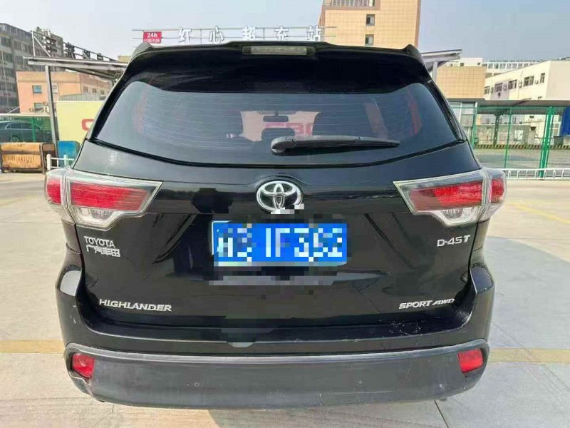 嘉兴17年丰田汉兰达9