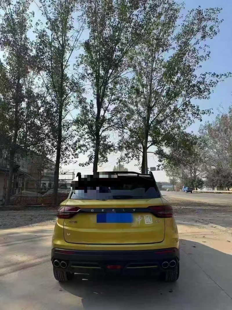 菏泽21年吉利缤越9