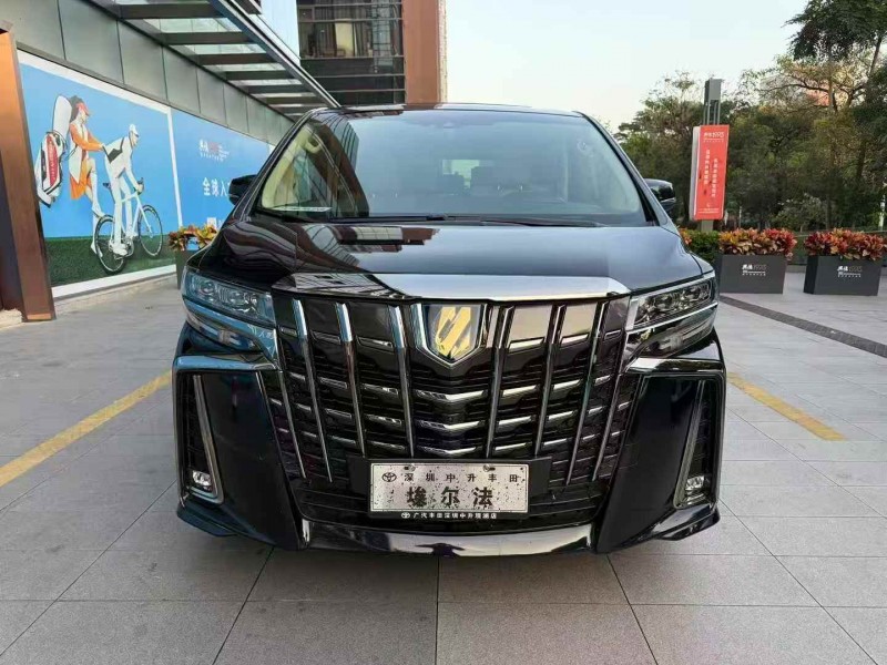 广州23年丰田埃尔法1