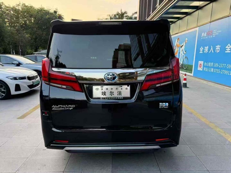 广州23年丰田埃尔法9