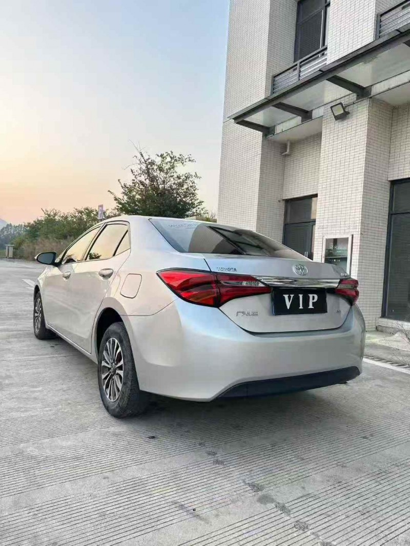 广州18年丰田雷凌9