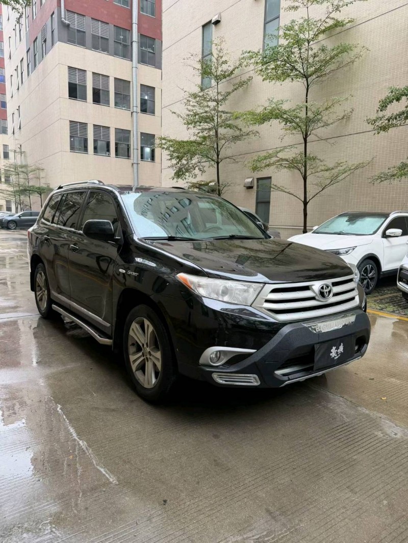 东莞13年丰田汉兰达2