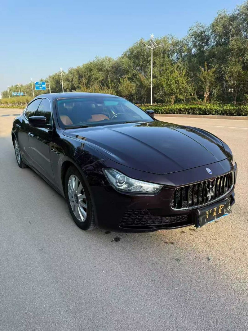 枣庄16年玛莎拉蒂Ghibli2