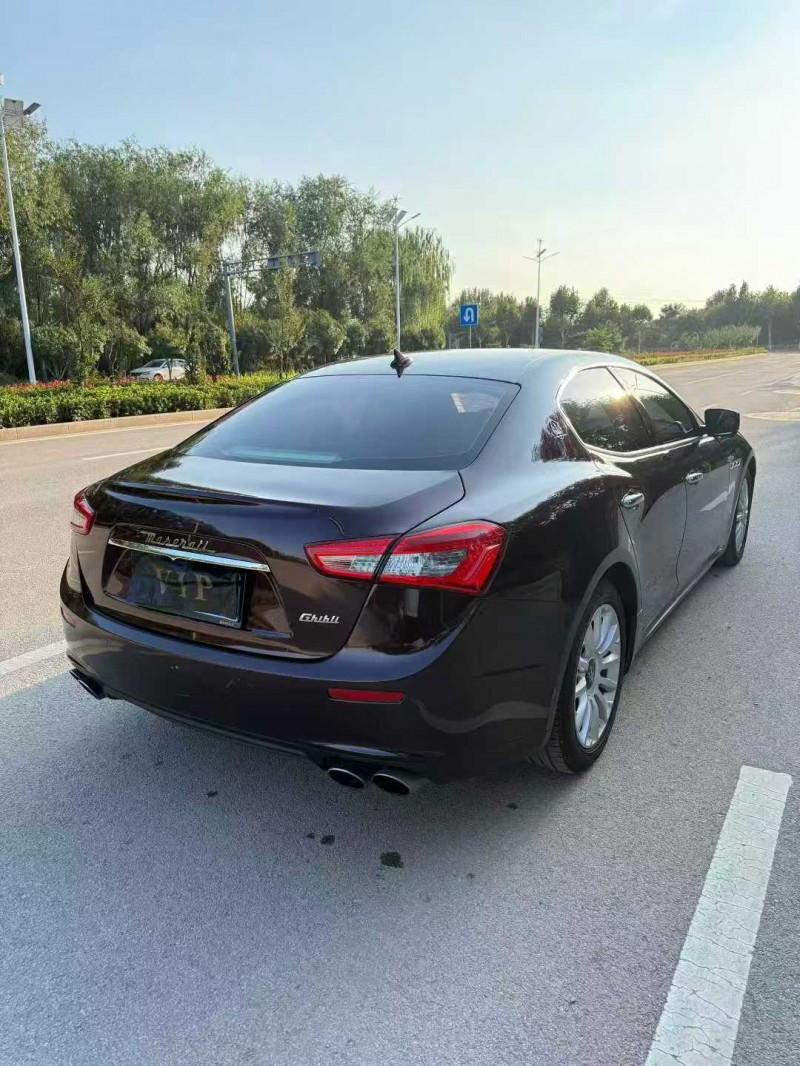 枣庄16年玛莎拉蒂Ghibli9