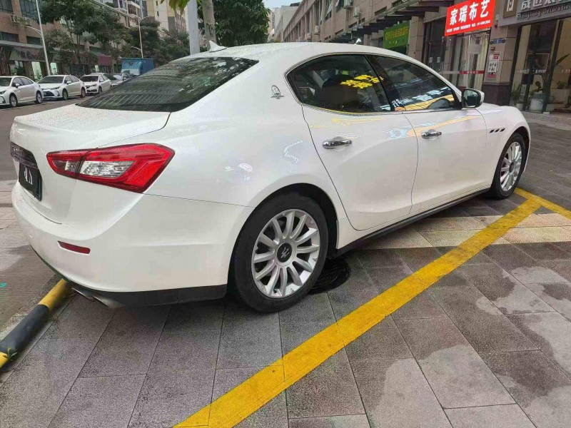 汕头17年玛莎拉蒂Ghibli3