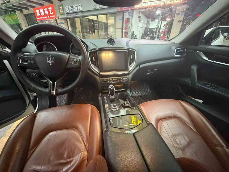 汕头17年玛莎拉蒂Ghibli7