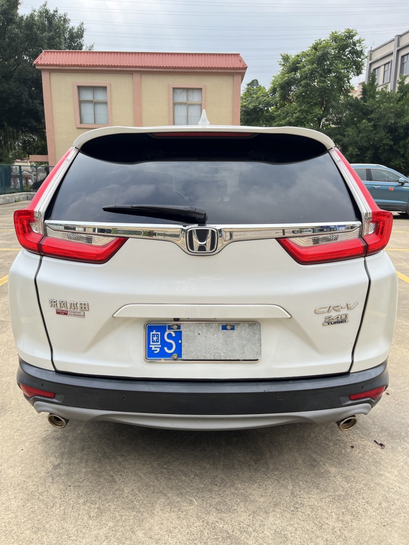 中山19年本田CRV9