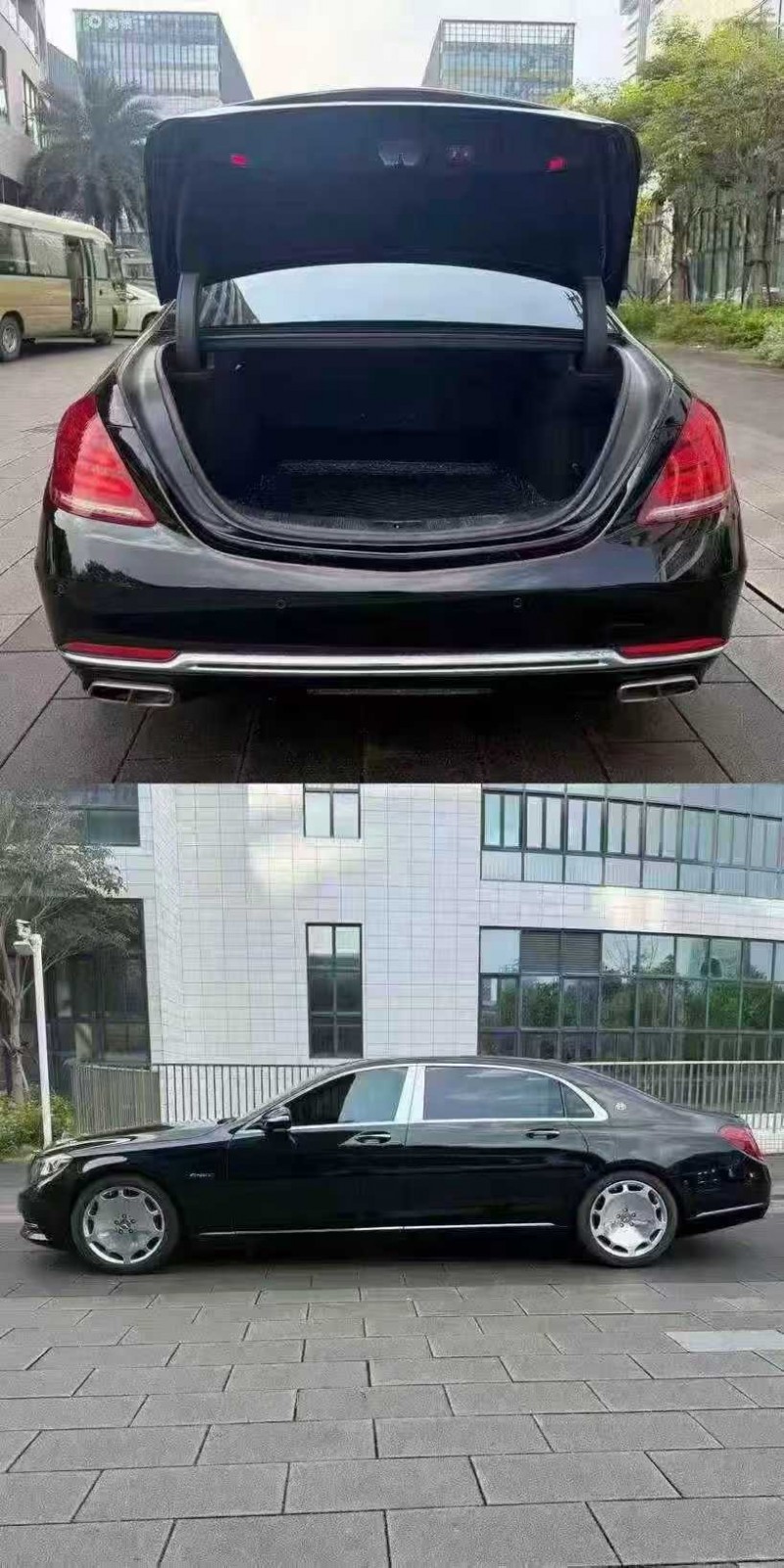 江门17年奔驰迈巴赫S级5