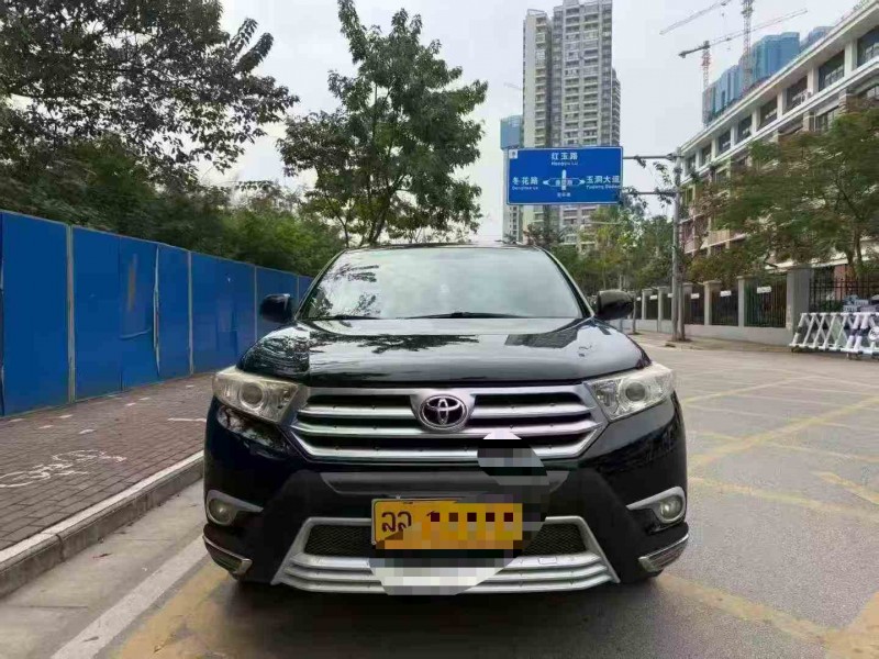 柳州14年丰田汉兰达1