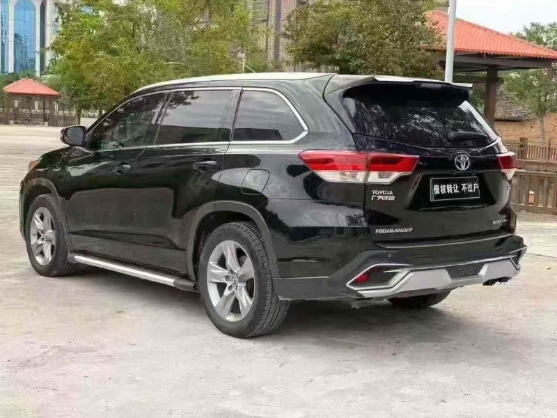 广州21年丰田汉兰达6