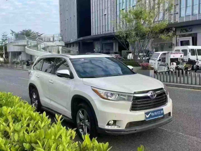 深圳17年丰田汉兰达2