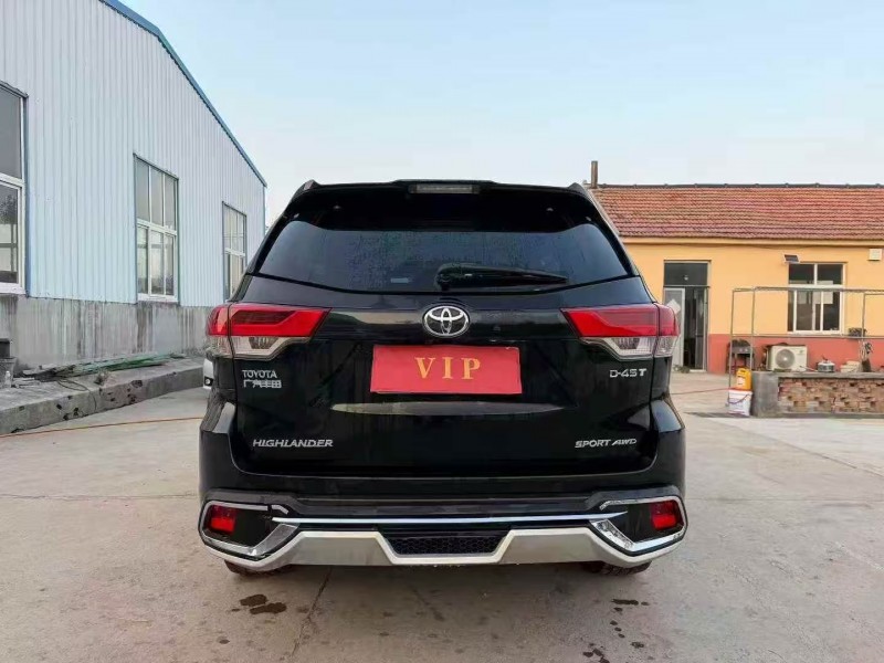 青岛19年丰田汉兰达6