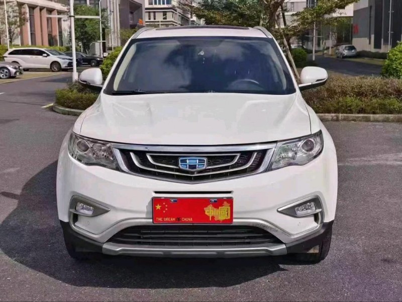 广州17年吉利博越1