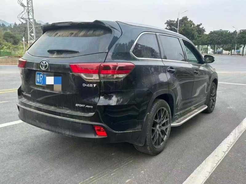 江门21年丰田汉兰达8