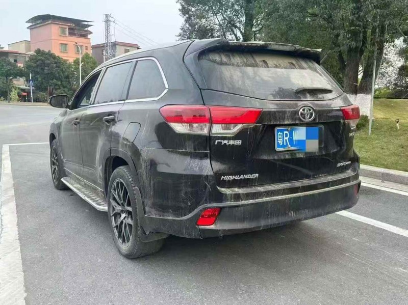 江门21年丰田汉兰达9