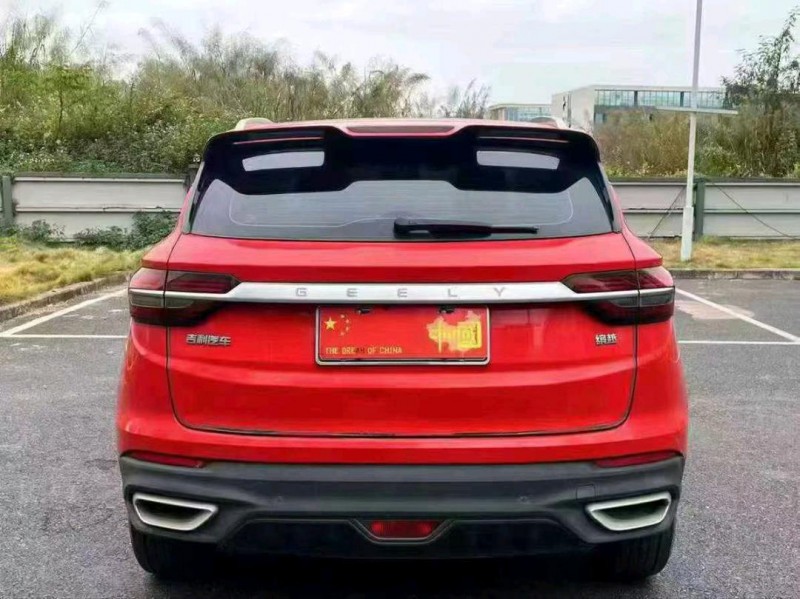 广州21年吉利缤越5