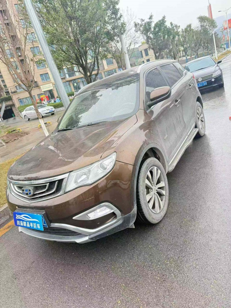 达州17年吉利博越2