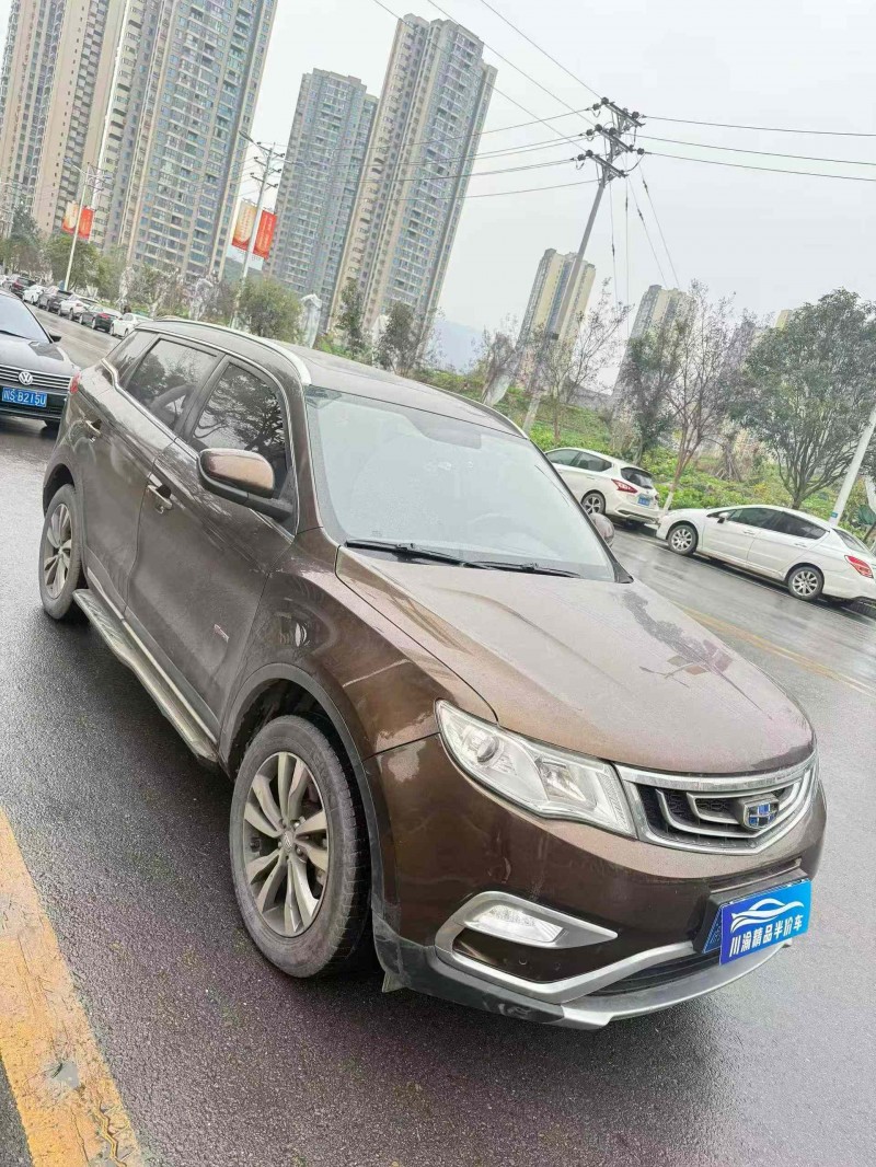 达州17年吉利博越3