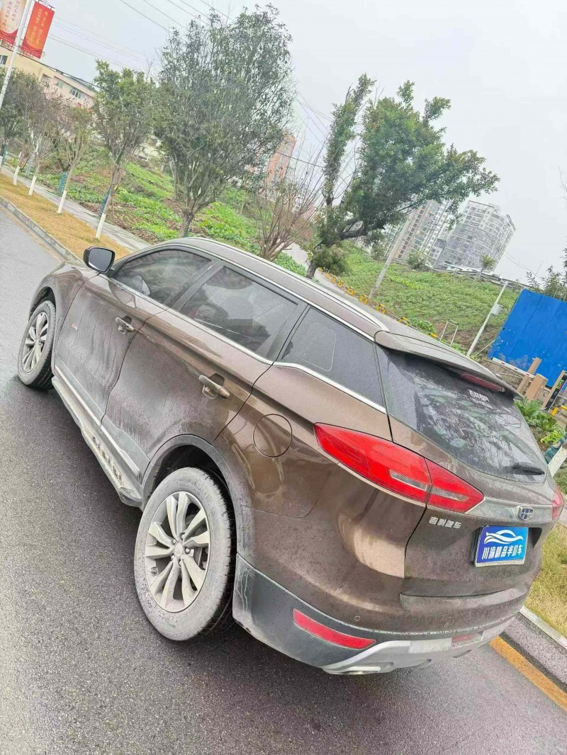 达州17年吉利博越4