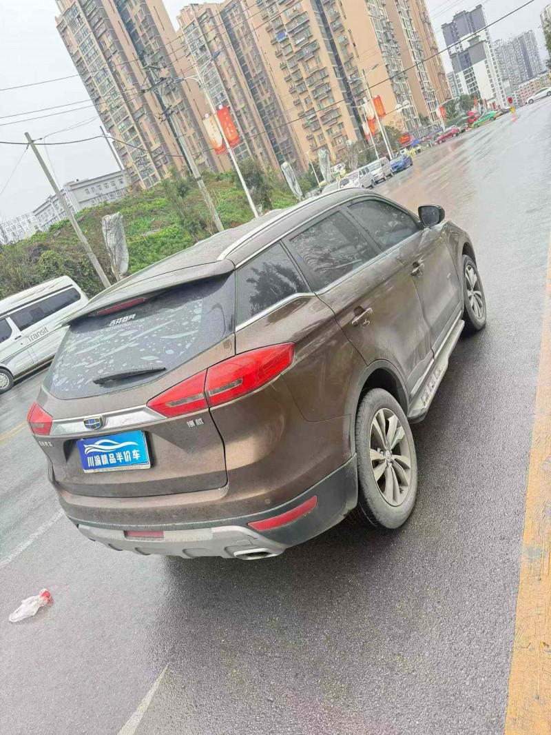 达州17年吉利博越5