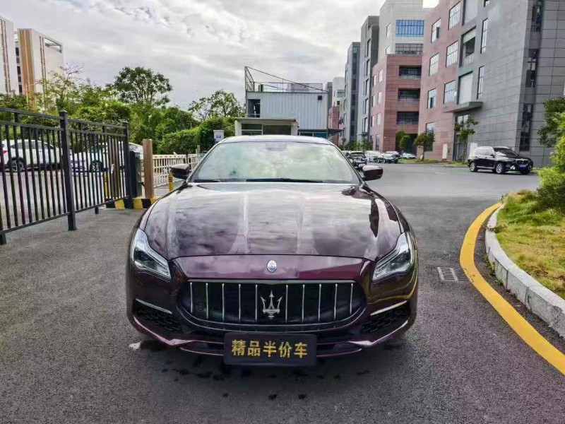 广州19年玛莎拉蒂总裁1