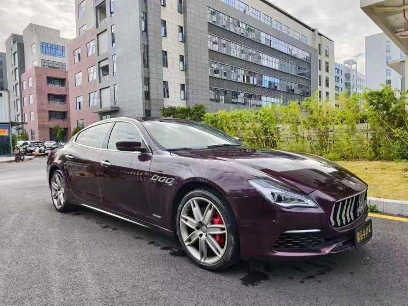 广州19年玛莎拉蒂总裁2