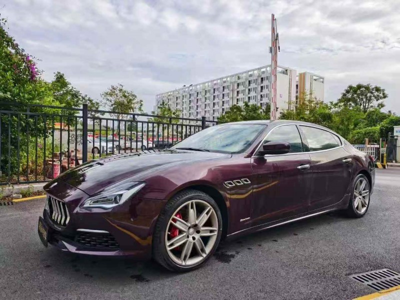 广州19年玛莎拉蒂总裁3