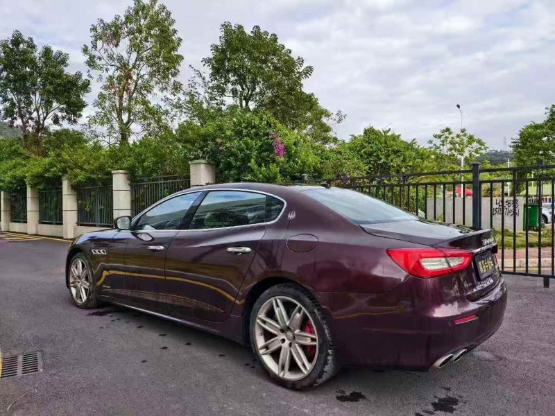 广州19年玛莎拉蒂总裁8