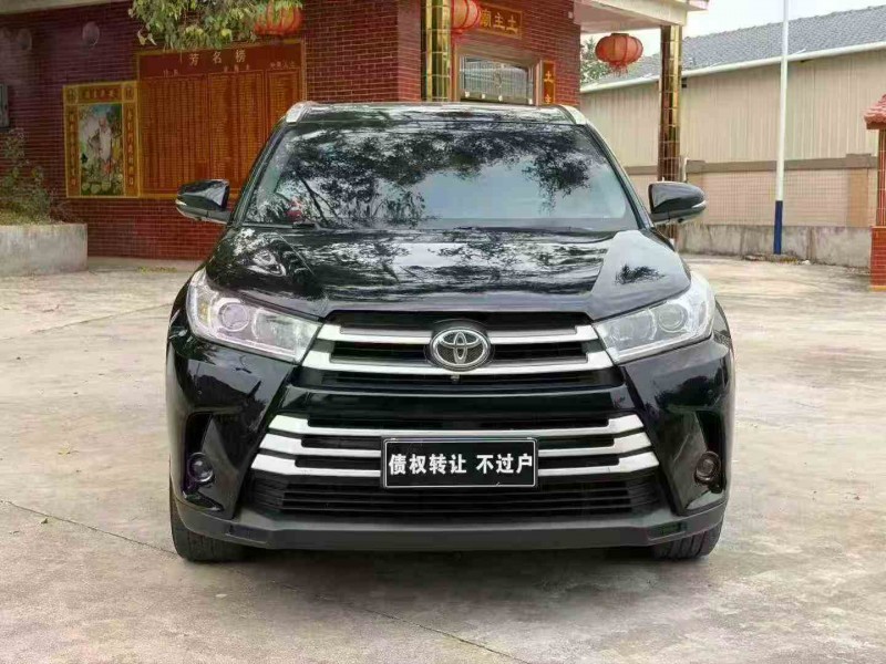 珠海21年丰田汉兰达1