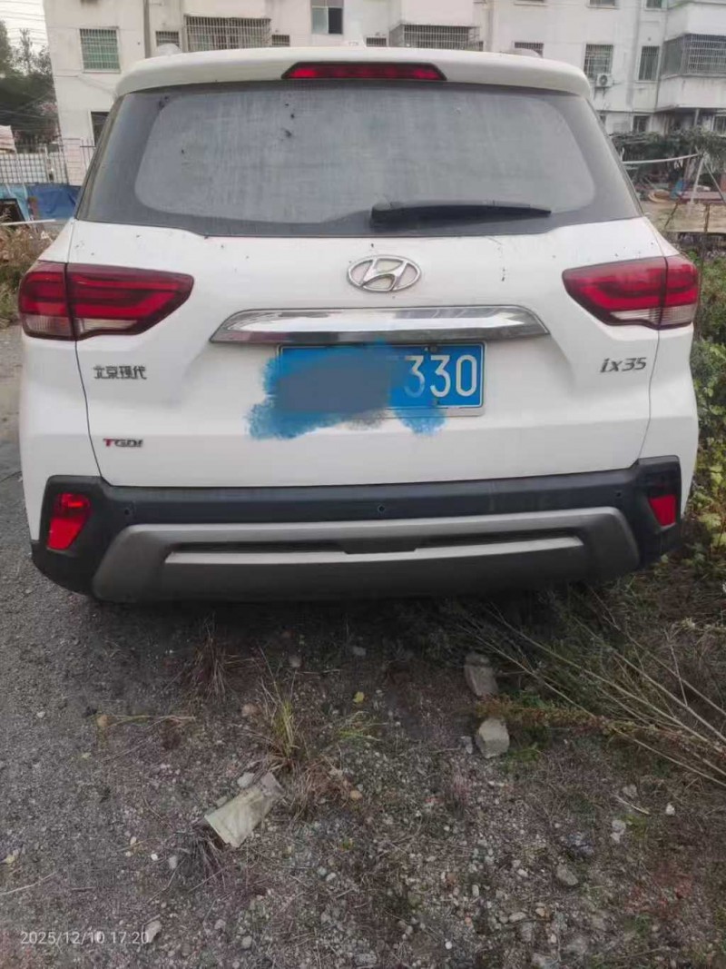 萍乡19年现代ix352