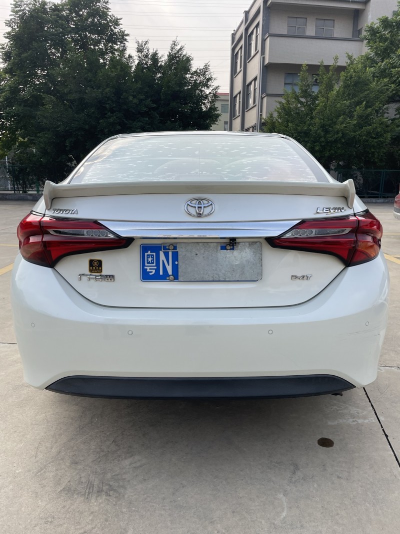 中山19年丰田雷凌9