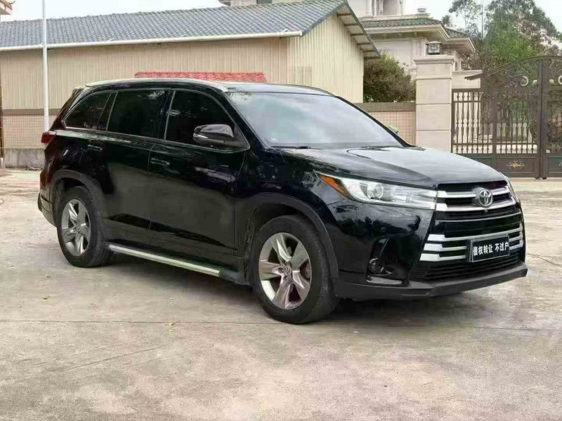 珠海21年丰田汉兰达2