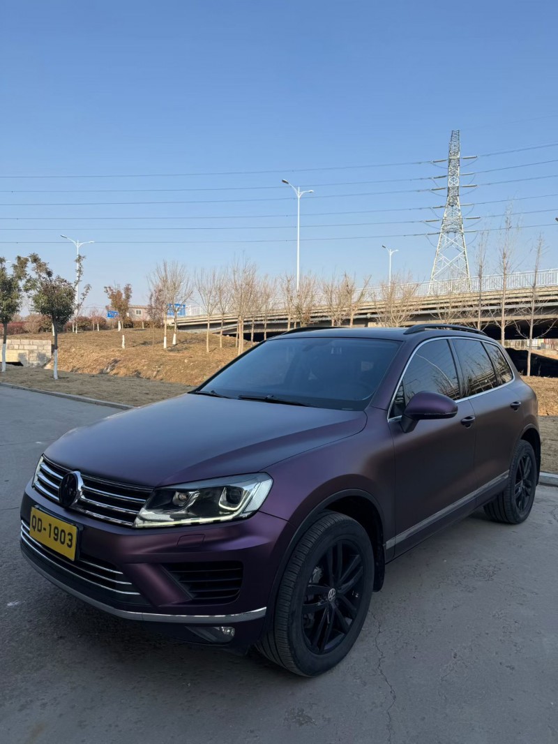 青岛18年大众途锐3