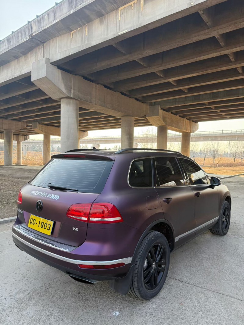 青岛18年大众途锐8