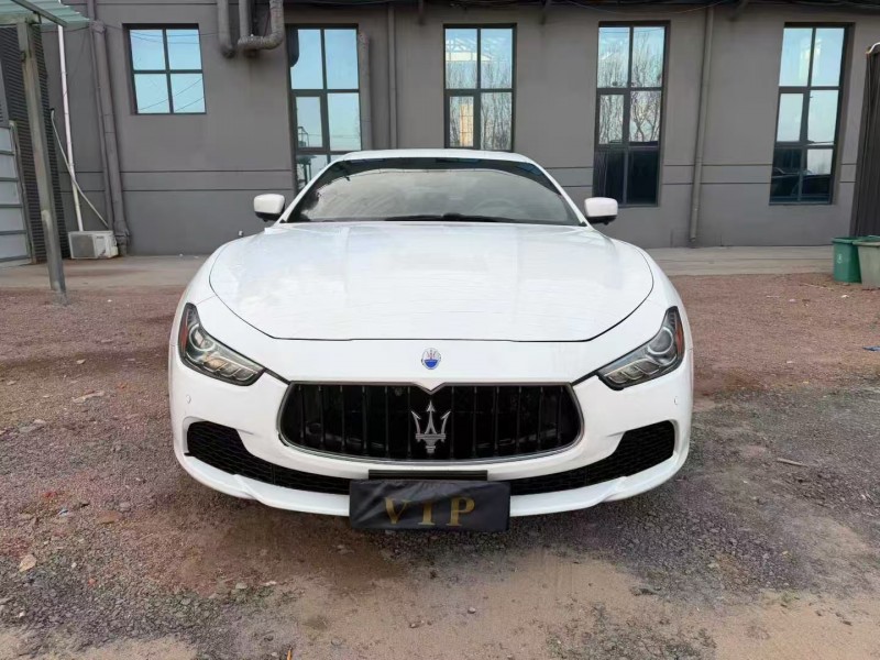 焦作16年玛莎拉蒂Ghibli1