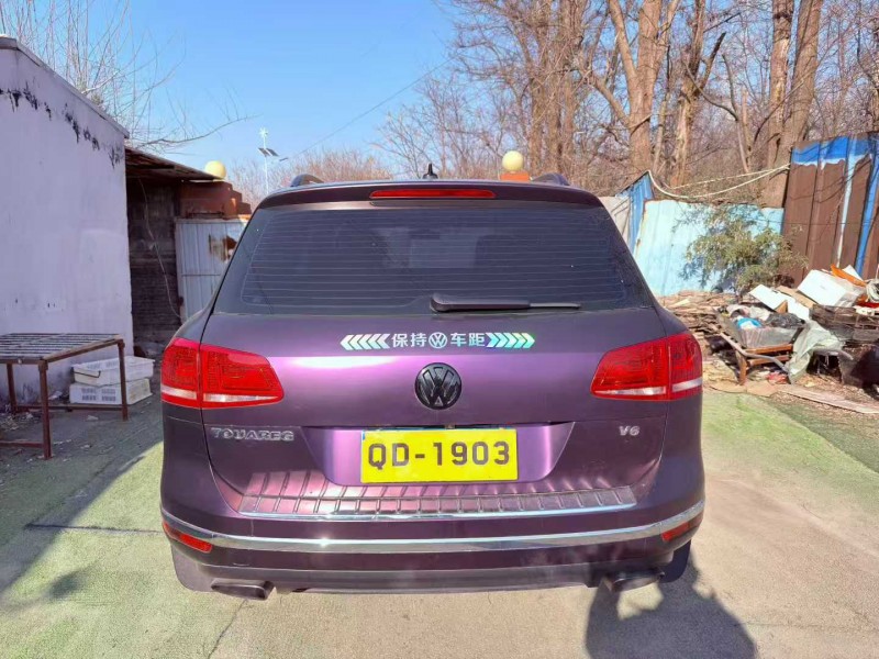 青岛18年大众途锐4