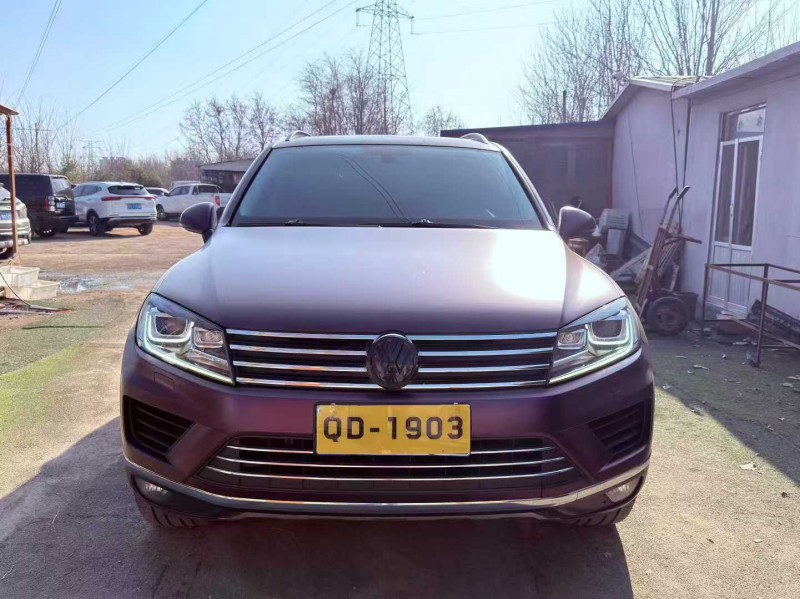 青岛18年大众途锐1