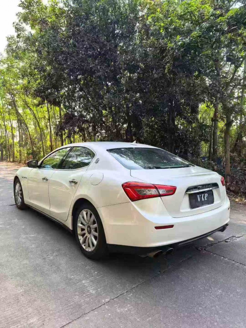 深圳17年玛莎拉蒂Ghibli7