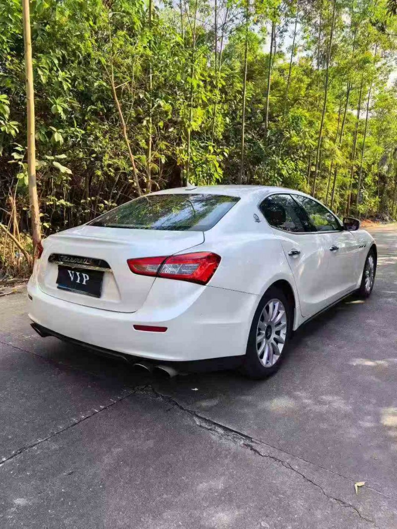 深圳17年玛莎拉蒂Ghibli8