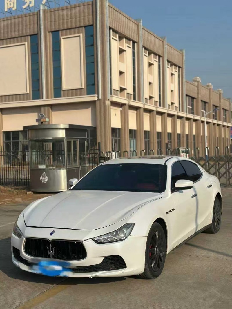 枣庄17年玛莎拉蒂Ghibli2