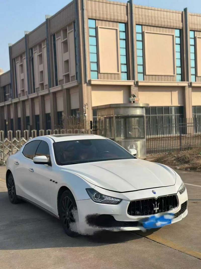 枣庄17年玛莎拉蒂Ghibli3