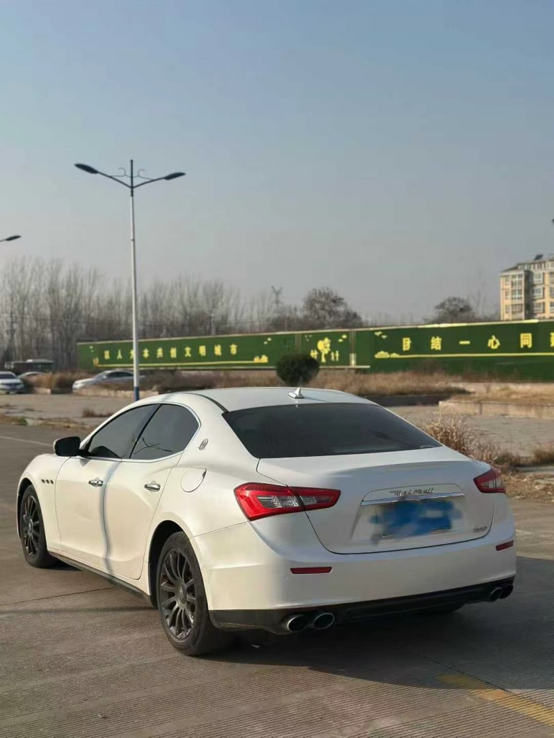 枣庄17年玛莎拉蒂Ghibli4