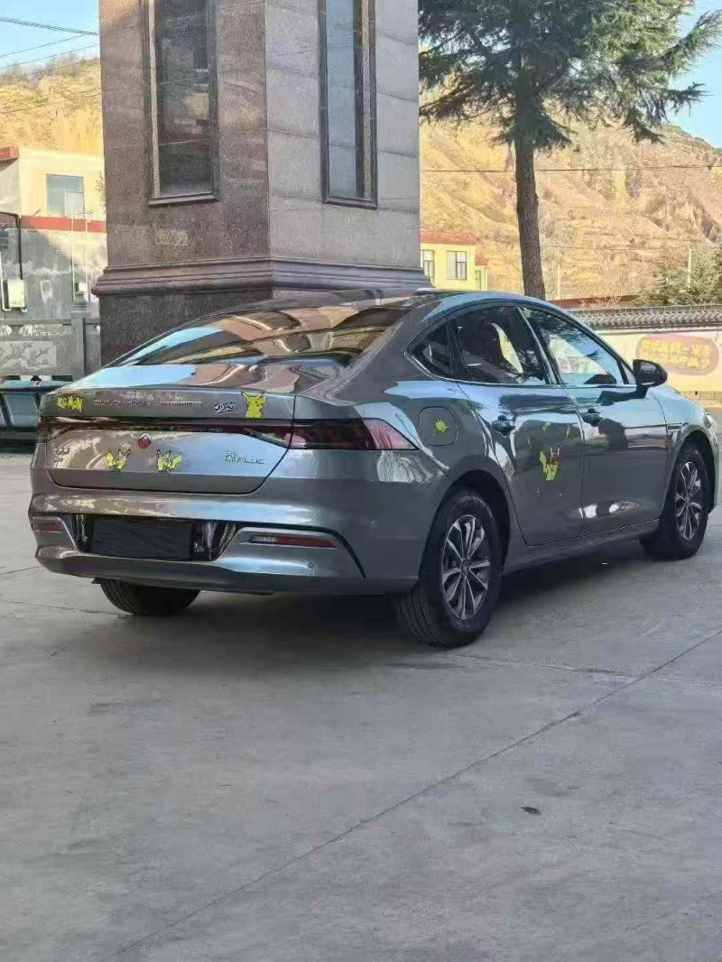 白银25年比亚迪秦8