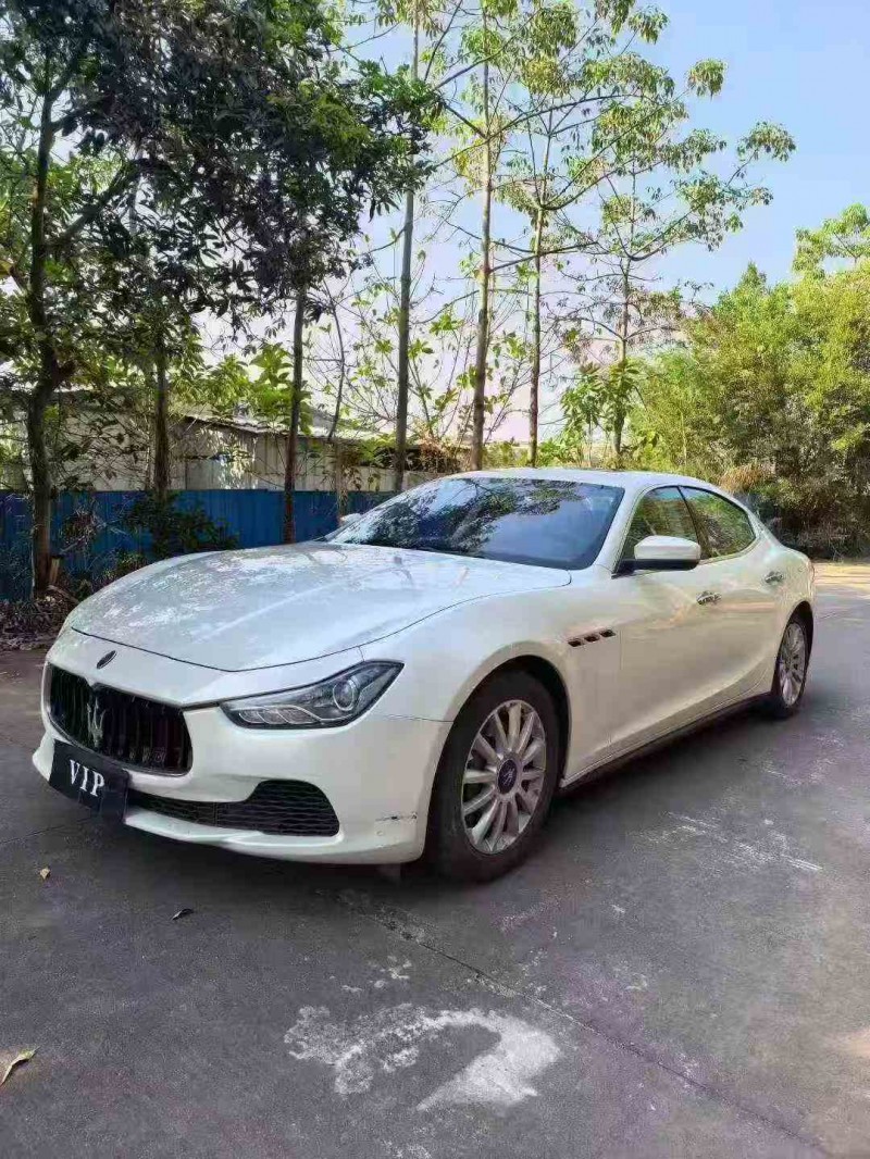 汕头17年玛莎拉蒂Ghibli3