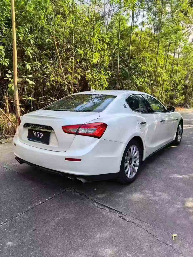 汕头17年玛莎拉蒂Ghibli8